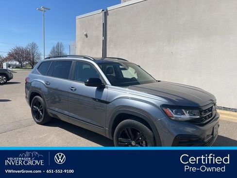 Used 2022 Volkswagen Atlas SEL R-Line AWD/4WD image 1