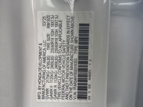 Certified 2025 Honda CR-V EX-L image 12