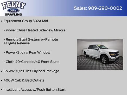 Used 2024 Ford F150 XLT w/ Equipment Group 302A MID AWD/4WD image 12
