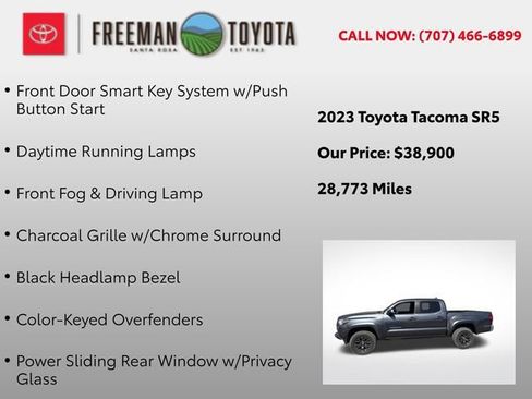 Used 2023 Toyota Tacoma SR5 AWD/4WD image 10