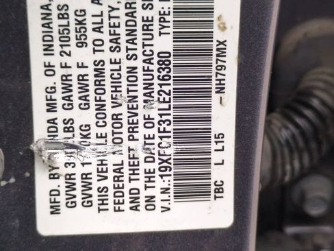 Used 2020 Honda Civic EX image 34