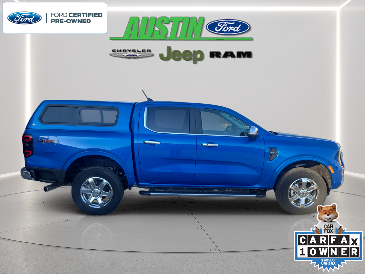Certified 2024 Ford Ranger Lariat w/ Trailer Tow Package AWD/4WD image 7