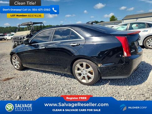 Used 2015 Cadillac ATS Luxury w/ Sun And Sound Package RWD image 3