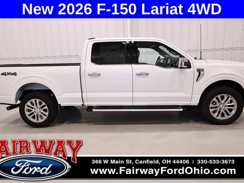 New 2026 Ford F150 Lariat w/ Equipment Group 501A Mid AWD/4WD image 1