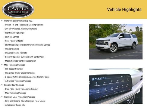 Used 2026 Chevrolet Suburban Premier w/ Sun And Tow Package image 8