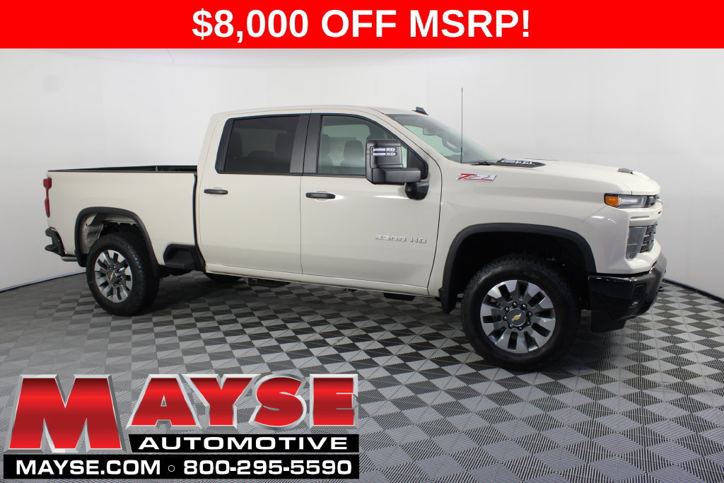 New 2026 Chevrolet Silverado 2500 Custom w/ Custom Value Package AWD/4WD image 1