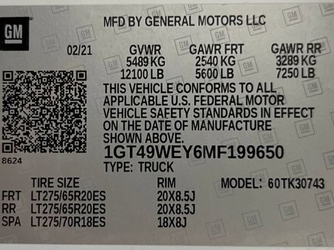 Used 2021 GMC Sierra 3500 Denali w/ Denali Ultimate Package AWD/4WD image 56