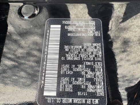 Used 2017 Nissan Armada Platinum w/ Captain Seat Package image 57