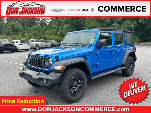 Used 2024 Jeep Wrangler Unlimited Sport AWD/4WD image 1