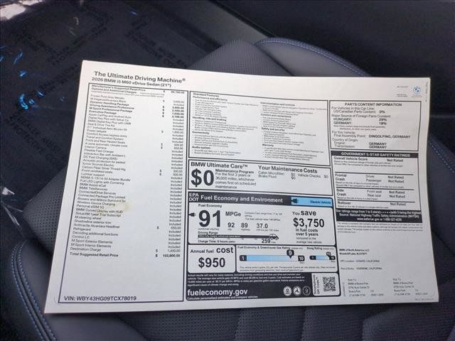New 2026 BMW i5 M60 AWD/4WD image 18