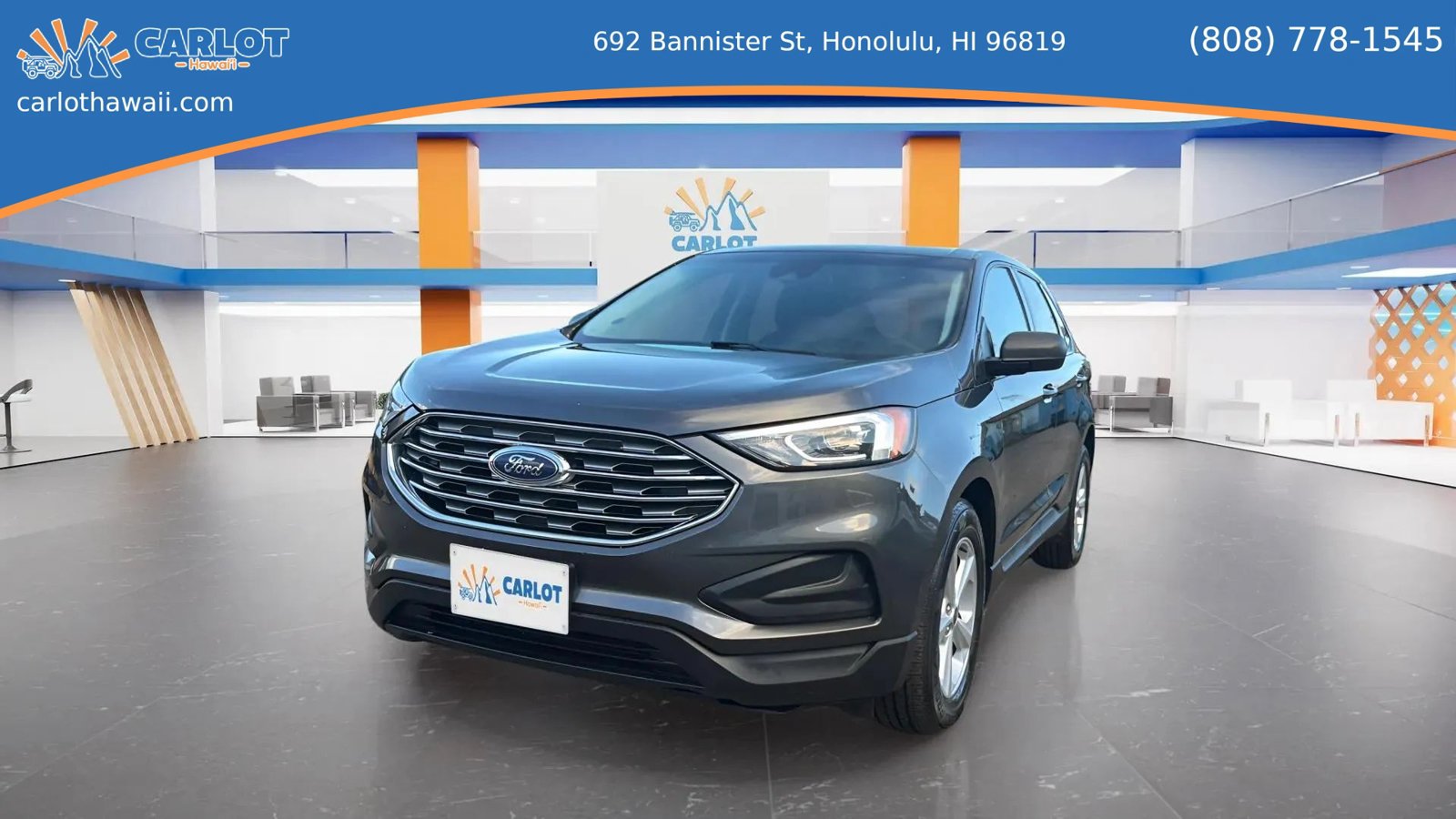 Used 2021 Ford Edge Titanium w/ Cargo Accessory Package FWD image 5