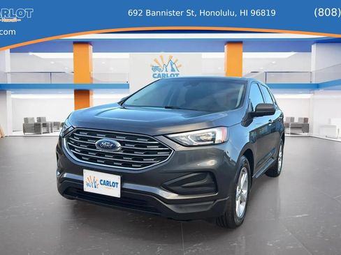 Used 2021 Ford Edge Titanium w/ Cargo Accessory Package FWD image 5