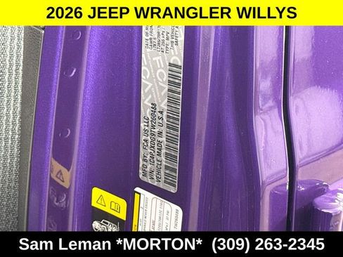 New 2026 Jeep Wrangler Willys image 29