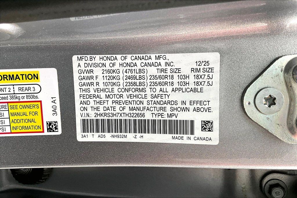 Used 2026 Honda CR-V EX-L image 14