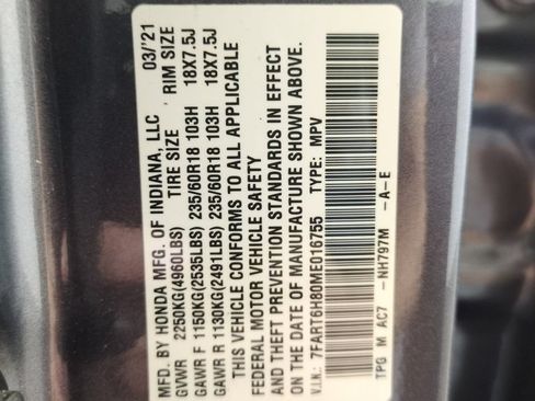 Used 2021 Honda CR-V EX-L image 29