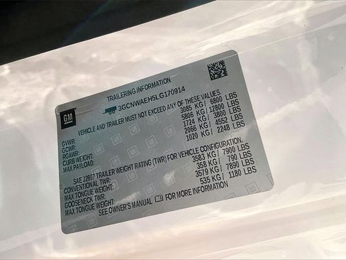 Used 2020 Chevrolet Silverado 1500 W/T image 17