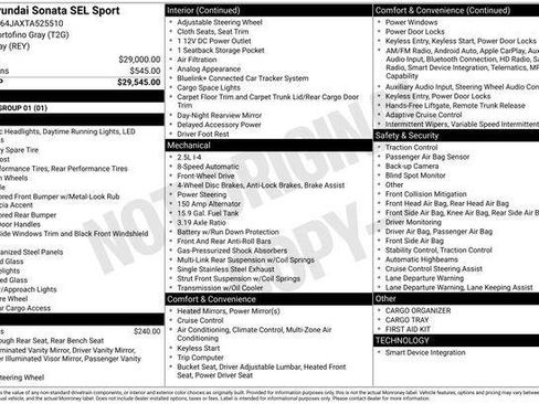 New 2026 Hyundai Sonata SEL image 4