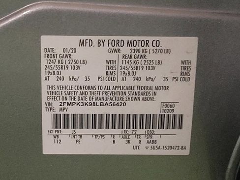 Used 2020 Ford Edge Titanium w/ Equipment Group 301A image 33