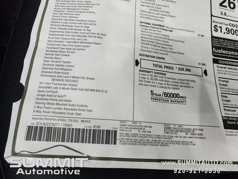 New 2026 Jeep Compass Limited image 38