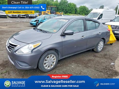 Used 2017 Nissan Versa SV FWD image 1