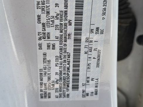 Used 2021 Ford Bronco Wildtrak AWD/4WD image 10