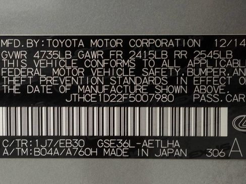 Used 2015 Lexus IS 350 AWD w/ F-Sport Package image 39