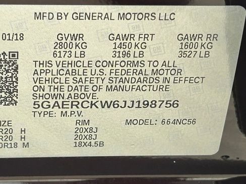 Used 2018 Buick Enclave Premium w/ Experience Buick Package image 54