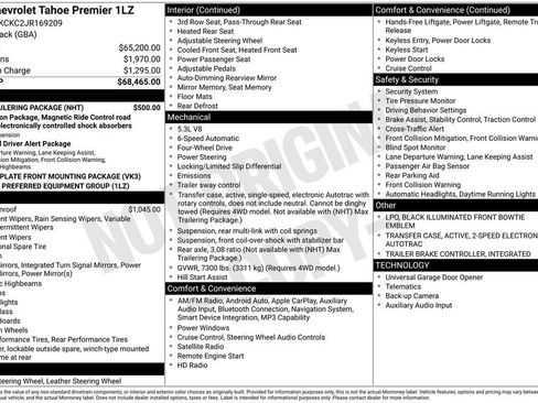 Used 2018 Chevrolet Tahoe Premier w/ Max Trailering Package image 4