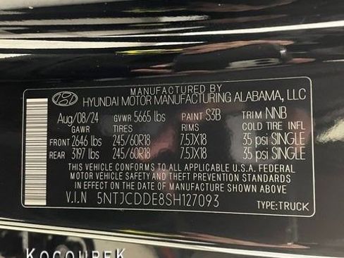 Used 2025 Hyundai Santa Cruz SEL AWD/4WD image 27