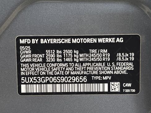 Used 2025 BMW X3 xDrive30i w/ Convenience Package image 34