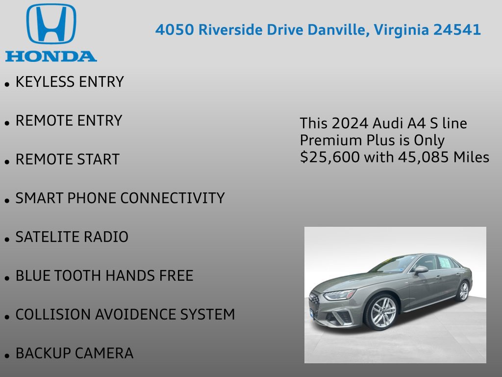 Used 2024 Audi A4 2.0T Premium Plus AWD/4WD image 7