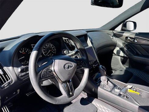 Used 2023 INFINITI Q50 Red Sport 400 w/ Black Opal Edition image 9