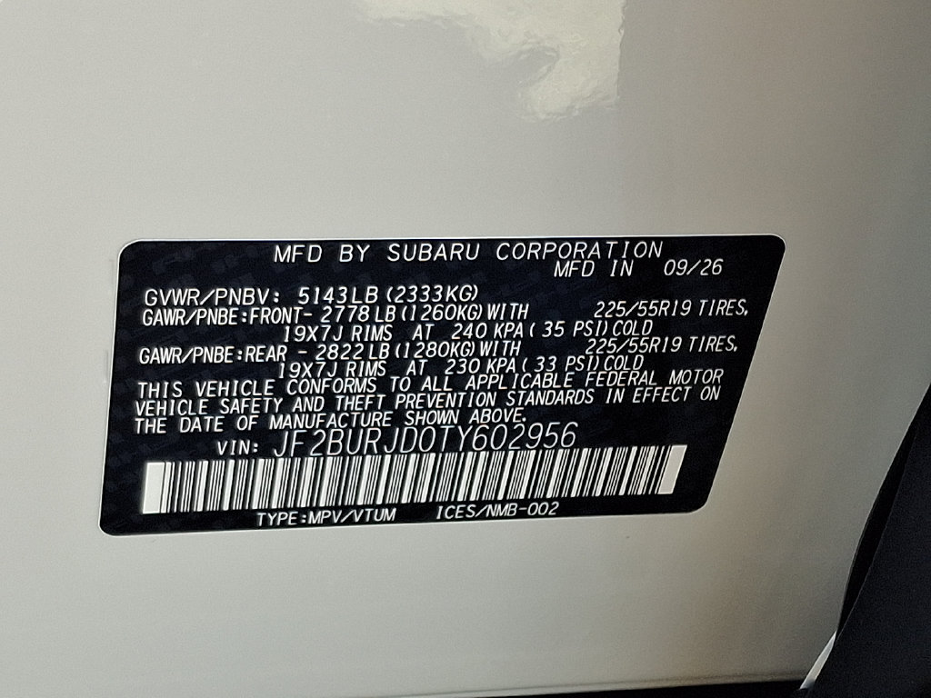 New 2026 Subaru Outback Touring XT AWD/4WD image 10