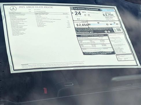 New 2025 Mercedes-Benz GLA 35 AMG AMG GLA 35 image 16