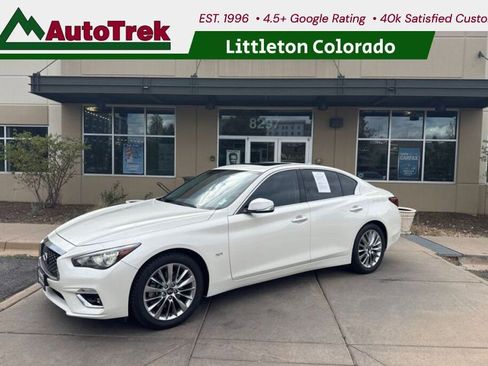 Used 2019 INFINITI Q50 Luxe w/ Essential Package (3.0T Luxe) AWD/4WD image 1