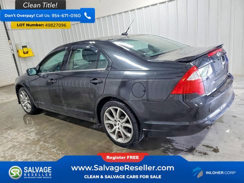 Used 2012 Ford Fusion SE w/ Monochrome Appearance Pkg FWD image 3