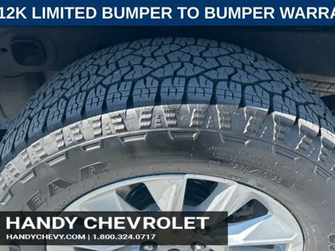 Certified 2021 Chevrolet Silverado 1500 Custom w/ LPO, Dark Essentials Package AWD/4WD image 10