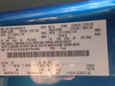 Used 2016 Ford F150 XLT w/ Equipment Group 302A Luxury image 15