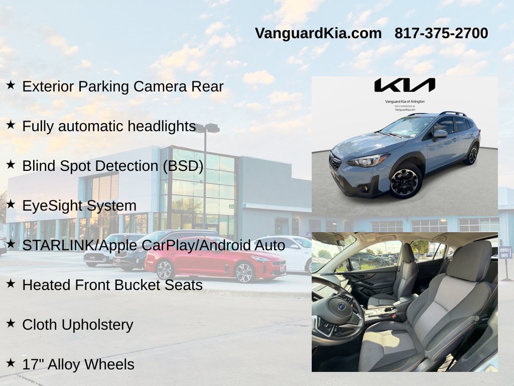 Used 2021 Subaru Crosstrek 2.0i Premium w/ Moonroof Package AWD/4WD image 12