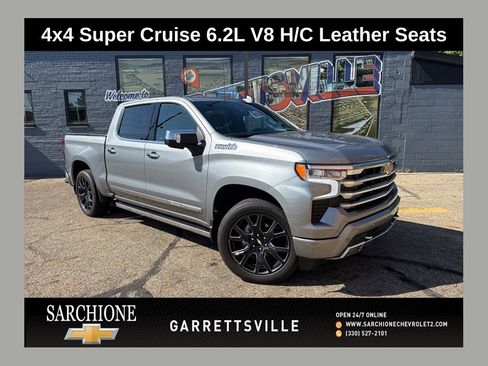 Used 2024 Chevrolet Silverado 1500 High Country w/ Technology Package AWD/4WD image 1