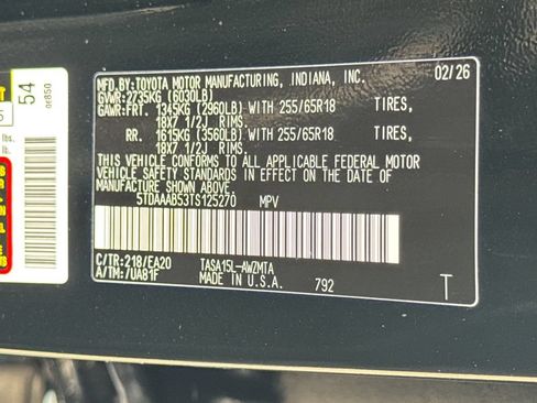 Used 2026 Toyota Grand Highlander AWD image 50