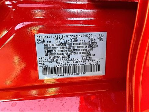 New 2026 Nissan Sentra SR image 8