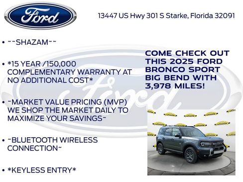 New 2025 Ford Bronco Sport Big Bend image 5