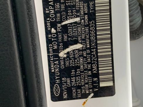 Used 2019 Hyundai Tucson SE AWD/4WD image 12