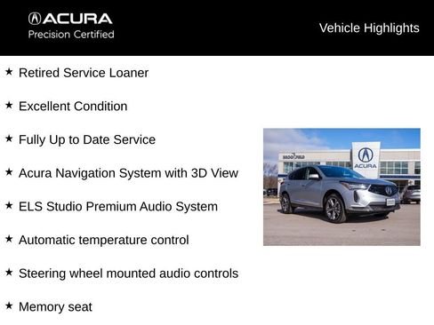 Certified 2025 Acura RDX w/ Technology Package image 5