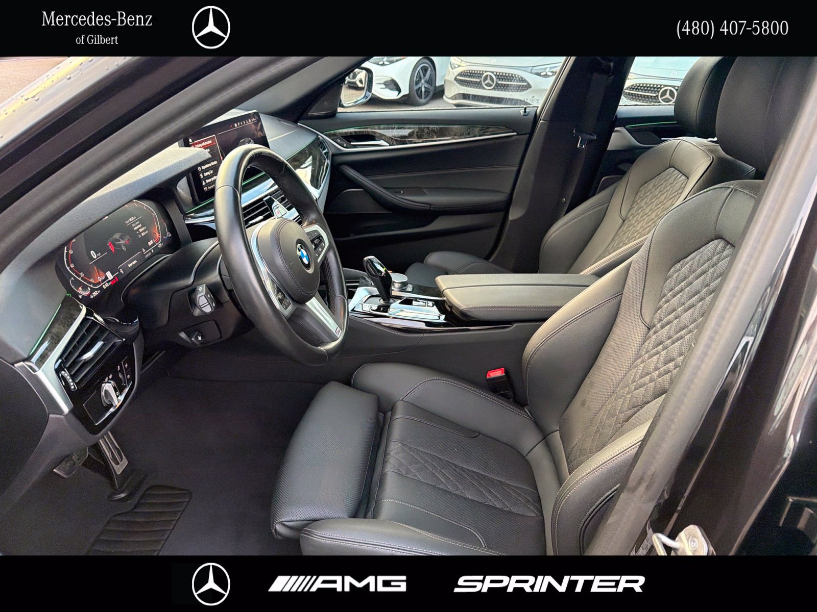 Used 2023 BMW 530i w/ M Sport Package RWD image 9
