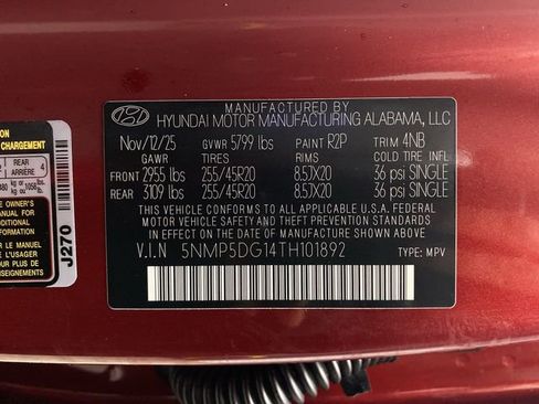 New 2026 Hyundai Santa Fe Calligraphy image 40