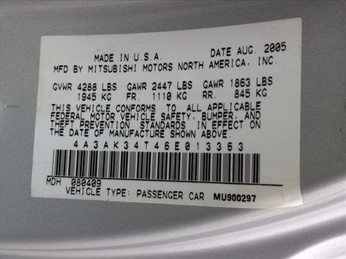 Used 2006 Mitsubishi Eclipse GT image 23