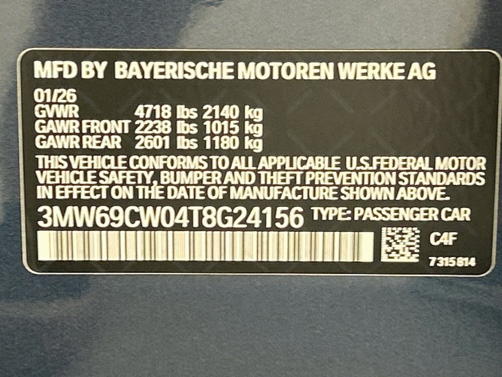 Certified 2026 BMW 330i Sedan w/ M Sport Package RWD image 34