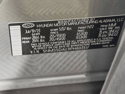Used 2023 Hyundai Santa Fe Calligraphy AWD/4WD image 40